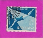 Stamps Romania -  Gimnasia