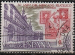 Stamps Spain -  L Aniversario dl Mercado filatelico d´l´Plaza Mayor d´Madrid