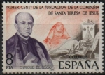 Stamps Spain -  Cetenario d´l´fundacion d´l´Compañia d´Santa Teresa d´Jesus. 