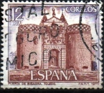 Stamps Spain -  Puerta d´Bisagra 