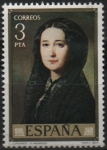 Stamps Spain -  Carolina coronado