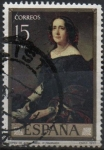 Stamps Spain -  Getrudis Gomez d´Avellaneda