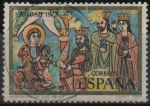 Stamps Spain -  Navidad 1977 Adoracion d´l´Reyes