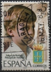 Stamps Spain -  Felipe d Borbon Principe d´Asturias