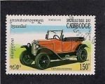 Sellos del Mundo : Asia : Camboya : Auto Antiguo