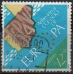 Stamps Spain -  Adhesion d´España al Consejo d´Europa