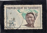 Sellos de Africa - Benin -  Mujer