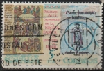 Stamps Spain -  Milenario d- l- Consagracion d´l´Tercera Basilica dl Monasterio d´Santa Maria d´Ripoll