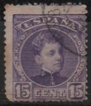 Stamps Spain -  Alfonso XIII