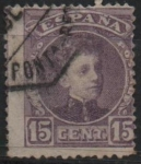 Stamps Spain -  Alfonso XIII