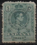 Stamps Spain -  Alfonso XIII