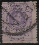 Stamps Spain -  Alfonso XIII