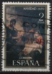 Stamps Spain -  Navidad 1970 Adoracion d´l´Pastores