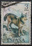 Stamps Spain -  Fauna Hispanica Lobo
