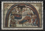 Stamps Spain -  Navidad Pinturas d´l´Basilica d´San Isidoro Leon