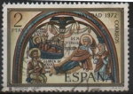 Stamps Spain -  Navidad Pinturas d´l´Basilica d´San Isidoro Leon