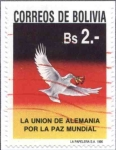 Stamps Bolivia -  Union de Alemania por la Paz Mundial