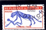 Stamps Benin -  PINTURA RUPESTRE