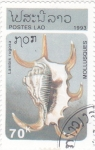 Stamps Laos -  CARACOLA