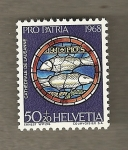 Stamps Switzerland -  Pro Patria 1968