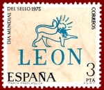 Stamps Spain -  Edifil 2261 Día mundial del sello 1975 3 NUEVO