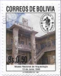 Stamps Bolivia -  Museos Nacionales y Espamer de Buenos Aires