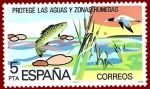 Stamps Spain -  Edifil 2470 Protege las aguas y zonas húmedas 5 NUEVO