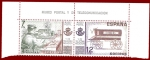 Stamps Spain -  Edifil 2637 - 2638 Museo postal 7/12 NUEVO