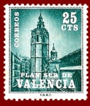 Stamps Spain -  Edifil Valencia 4 Plan Sur Miguelete 0,25 NUEVO