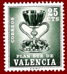 Stamps Spain -  Edifil Valencia 5 Plan Sur Santo Cáliz Grial 0,25 NUEVO