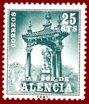 Stamps Spain -  Edifil Valencia 6 Plan Sur Casilicio de San Vicente Ferrer 0,25 NUEVO