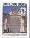 Sellos de America - Bolivia -  Museos Nacionales y Espamer de Buenos Aires