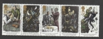 Stamps United Kingdom -  Sherlock Holmes y Moriarty:el final