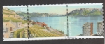 Sellos de Europa - Suiza -  Lavaux, Patrimonio Mundial de la UNESCO