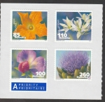 Stamps Switzerland -  Flor de Cynara scolymus