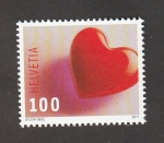 Stamps Switzerland -  Corazón