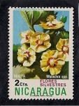 Sellos de America - Nicaragua -  Malva