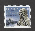 Stamps Switzerland -  200 Aniv. del nacimiento de Johan Peter Hebel