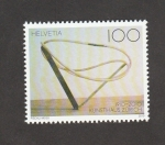 Stamps Switzerland -  100 Aniv. del Cetro de Arte de Zürich