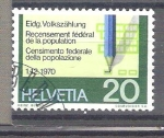 Stamps : Europe : Switzerland :  RESERVADO Censo Y865