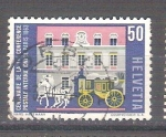 Stamps Switzerland -  RESERVADO CHALS Cent. Conferencia Postal Int. de París Y710