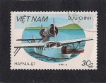 Sellos de Asia - Vietnam -  Avion