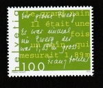 Stamps Switzerland -  Franz Hohler