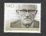 Stamps Switzerland -  Compositores suizos: Heinrich Sutermeister 