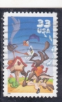 Stamps United States -  CORRECAMINOS Y COYOTE 