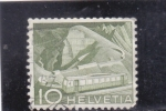 Stamps : Europe : Switzerland :  TREN CREMALLERA 