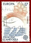Stamps Andorra -  ANDORRA Edifil 191 Protección de la vida marina 17