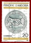 Stamps : Europe : Andorra :  ANDORRA Edifil 207 Firma segundo Pareatge 20