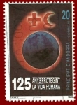 Stamps : Europe : Andorra :  ANDORRA Edifil 216 Cruz Roja y Media Luna Roja 20