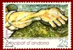 Stamps Andorra -  ANDORRA Edifil 223 Juegos Pequeños Estados 25